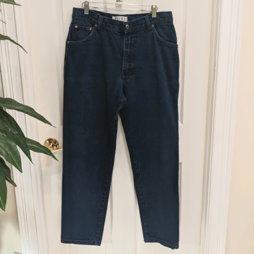 90's Hugo Boss Vintage Men's Rise Jeans Size 34LX32W